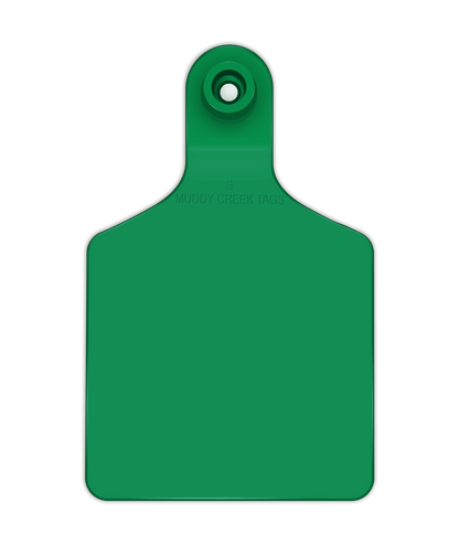 Small Ear Tag - Green