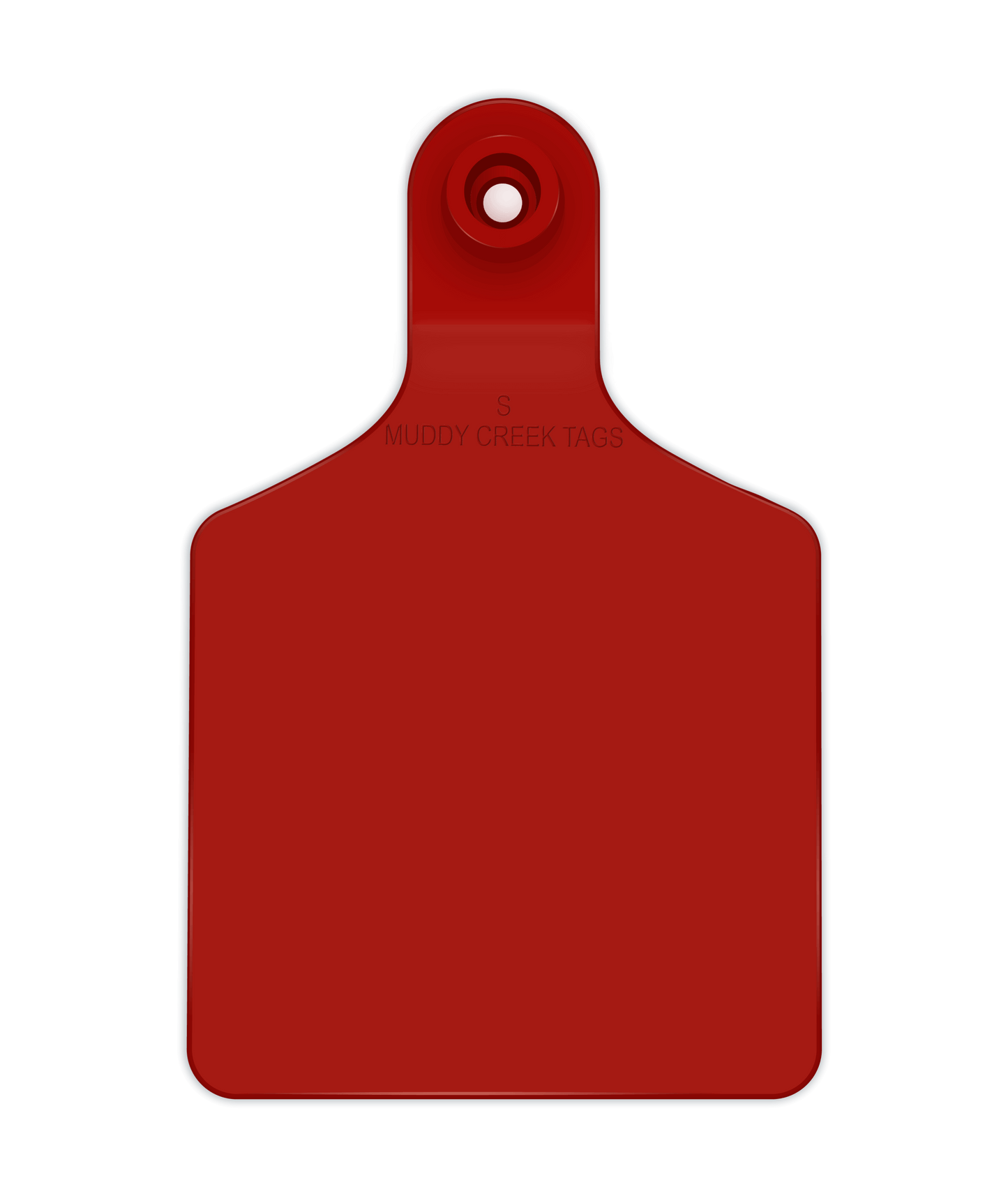 Small Ear Tag - Red