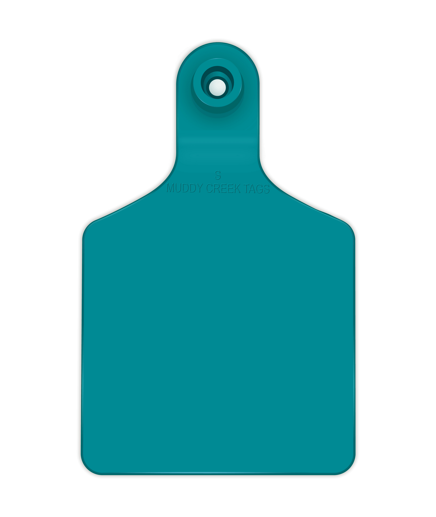 Small Ear Tag - Teal