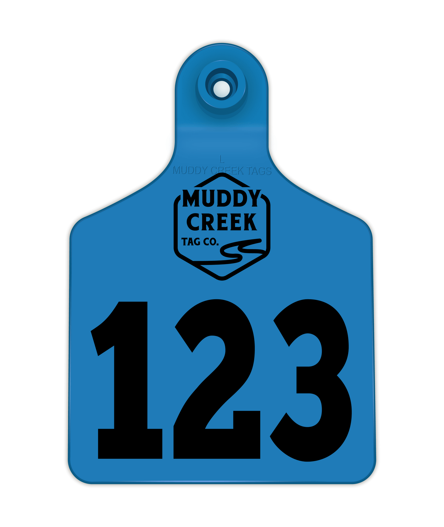 Large Ear Tag - Blue